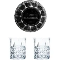Nachtmann Game of Thrones Whiskygläser Set Haus Baratheon, 2 Whisky-Tumbler