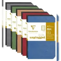 Clairefontaine 36x Set mit 36 Notizheften Age Bag 7,5x12cm, liniert, Kollektion Life.unplugged - Sortiert 73106C