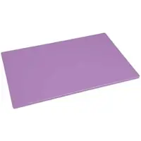 Hygiplas lila antibakterielles Schneidebrett mit geringer Dichte, 450 x 300 x 10 mm