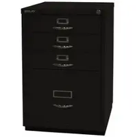 Bisley Schubladenschrank Serie F aus Metall abschließbar in schwarz Bürocontainer Aktencontainer Standcontainer