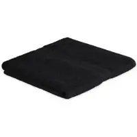 EXKLUSIV HEIMTEXTIL Badetuch Frottier 500 g/m2 100 x 150 cm Schwarz