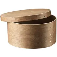 FDB Møbler - Drejø Aufbewahrungsbox, Ø 31 cm, natur