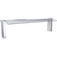 EURAST Bildschirm mit stütze und glas einbau 5 gn ohne licht - 1745x550x420 mm - 1125JN5C