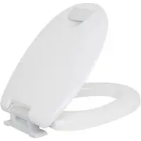Hamberger Sanitary WC-Sitz Haromed Softclose, 5cm Sitzhöhe Haltergriffe grau