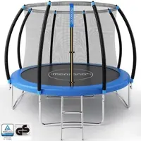 Casaria monzana Trampolin Ø305cm Sicherheitsnetz innen TÜV GS