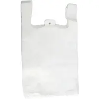 Daybays 10000 Stk. Hemdchentragetaschen Extra Stark 25+12x45 cm MDPE weiss geblockt, reissfest