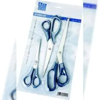 Alco Scheren Set 3teilig blau Packung mit 6 Stück