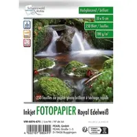 Autre 250 Bl. Hochglanz-Fotopapier "Edelweiß" 180g/m210x15