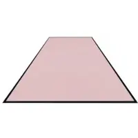 M&A Matting Schmutzfangmatte Colorstar, Pfirsich, waschbar, glatter Rücken 746085115150-C49 , Maße (B x T): 85 x 115 cm