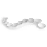 Beldecor Muffinförmchen Weiss aus hochwertigem Pergamentersatz Ø 6 cm 3 cm hoch 1000 Stück