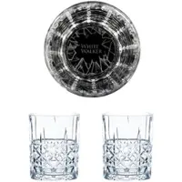 Nachtmann Game of Thrones Whiskygläser Set White Walker, 2 Whisky-Tumbler