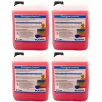 Faba Chemie 4 x 5 L Flüssigwaschmittel Konzentrat rot Universal Color