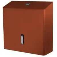 Ophardt hygiene SanTRAL Plus TTU 4 Toilettenpapierspender, 4 Rollen 1424015 , Farbe: kupfer metallic, P CR