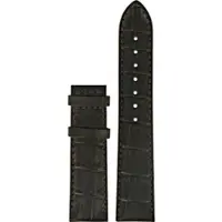 Certina - Leder Ds Podium Gent Chrono Lederband Braun 20/18mm, Ohne Schnalle, Xl C610014875 - alligator-prägung,braun,kalb