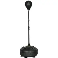SPORTNOW Punchingball 145-180cm höhenverstellbarer Standbox-Trainer mit Saugnapf