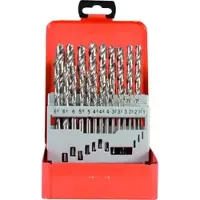Projahn Spiralbohrer-Set TURBO, HSS-G, 24-teilig, Ø 1–10,5 mm / 0,5 mm Schritte, in Bohrerkassette