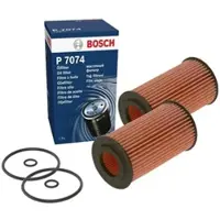 Bosch 2x Ölfilter F 026 407 074 für Vauxhall Opel Zafira MK III Tourer C