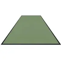 M&A Matting Schmutzfangmatte Colorstar, kaktusgrün, waschbar, glatter Rücken 7460115240150-C56 , Maße (B x T): 115 x 240 cm