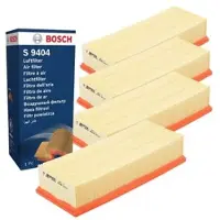 Bosch 4x Luftfilter 1 987 429 404 für VW Seat Skoda Audi Passat B7 Alhambra Leon TT