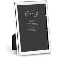 Edzard Fotorahmen Riga (13x18 cm), edel versilbert, anlaufgeschützt, 2 Aufhänger