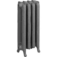 ASW Gussradiator Kopenhagen RAL 7022, 25 Gl. BH 760 NA 600 BL 1900 BT 180 m Fuß