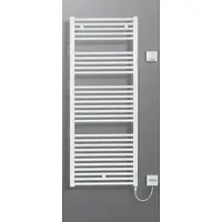 Bemm Design-Elektroheizkörper „S E“ 60 × 180,8 cm in Lichtgrau samtmatt
