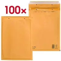 Mailmedia Luftpolster-Versandtaschen braun, 25x35 cm