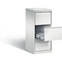 C+P Karteischrank Acurado, H1045xB433xT590mm, Front Lichtgrau, Korpus Lichtgrau (12423-321)