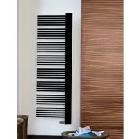 Zehnder Design-Heizkörper Yucca Cover, RAL 9016, 1828x55x582 mm, montagefertig mit Wandkonsolen