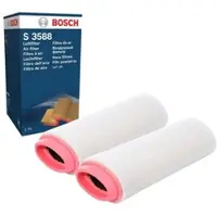 Bosch 2x Luftfilter 1 457 433 588 für BMW Rover Land MG Alpina 3er 75