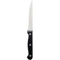 Gastronoble Olympia Steakmesser | mit schwarzem Griff | 21,5cm | 24 Messer