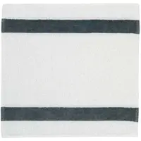 Feiler Handtücher Exclusiv mit Chenillebordüre Seiftuch 30x30 cm | grau - grau