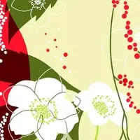 Mank Airlaid Serviette Diana, 40 x 40 cm, 50 Stück - - Weihnachtsserviette Amaryllis