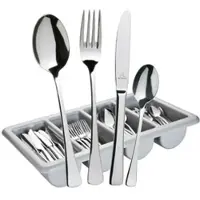 BERGMAN Arundo BISTRO Besteckset 145-teilig – Edelstahl 18/10, inkl. Besteckkasten