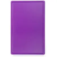 Hendi 2x Schneidbretter HACCP Gastronorm 1/1 - Farbe: violett - für antiallergisch -