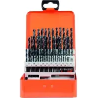 Projahn Spiralbohrer-Set ECO, HSS-R, 50-teilig, Ø 1–5,9 mm / 0,1 mm Schritte, in Bohrerkassette