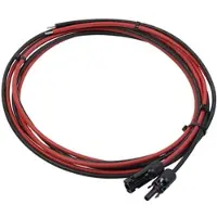 Revolt Solarmodul-Verbindungskabel, 4 mm2 Leitungsquerschnitt, 3 m