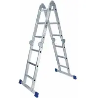 Iller-Leiter Iller Gelenkleiter Eurostars 4x3 Sprossen