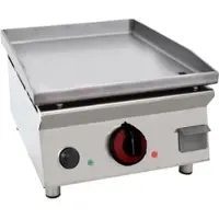 EURAST - Platte-frytop fe 6 mm elektrisch glatte arbeitsplatte - 405x450x240 mm - 2000 W 230/1V - 4412EP04