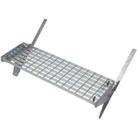 Www Dachtritt-Set 80x25cm, Schraub-Montage, RAL-Farben