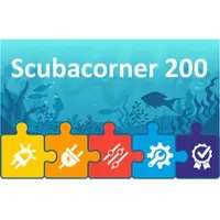 LEDaquaristik GmbH spotBEAM LED Beleuchtung für EHEIM Scubacorner 200 Aquarium | Komplett-Set