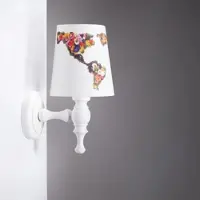 Fifi Studio Wandleuchte Weltkarte Blumen
