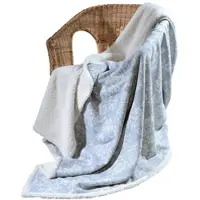 Wilson Gabor Tagesdecke im Jacquard-Design mit Webpelz-Unterseite, 200 x 150 cm