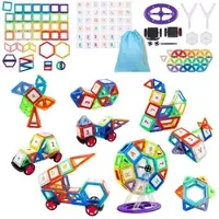 Playtastic 120 magnetische Bausteine, verschiedene Formen