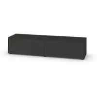 Piure Nex Pur Box Sideboard 2-fach Medienklappe 180 x 45 x 37,5 cm Graphite