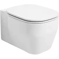 Evenes Wand-Tiefspül-WC GLAZE 360 x 340 x 520 mm, Keramik, weiß - 93 069 48