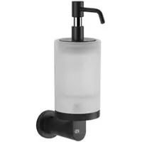 Gessi Emporio Seifenspender für Wandmontage mit Glas aus satiniertem Glas, 38815