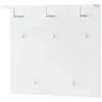 Möbel Kraft Garderobenpaneel ¦ weiß ¦ Holzwerkstoff ¦ Maße (cm): B: 90 H: 86 T: 28.0