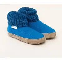 Gottstein Alpine Boot LE | Kinder Hausschuh | Farbe Arctic Blue | Pantoffel in Größe 26 - Arctic Blue - 26