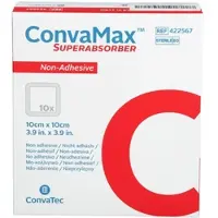 EurimPharm Arzneimittel GmbH Convamax Superabsorber Nicht Adhäsiv 10x10 cm 10 ST